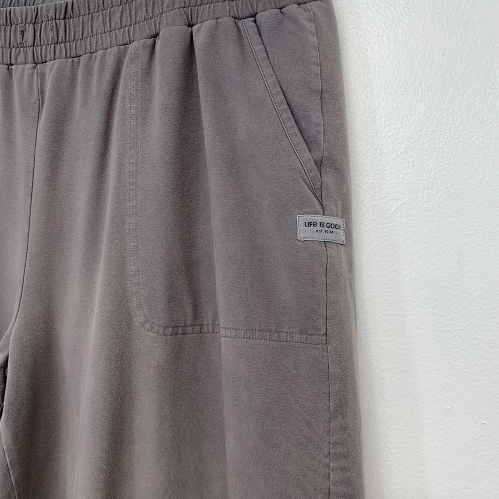 Life Is Good Crusher Flex Pull On Wide Leg Pants Women XL Pockets Lounge Casual - Picture 2 of 8